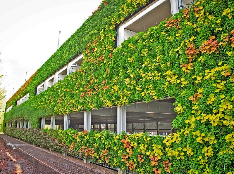 Corporate Outdoor Vertical Garden Corporate Outdoor Vertical Garden