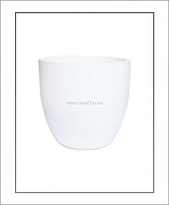 Fiber-Planter-White-16-Inch-(Cup-Shaped)