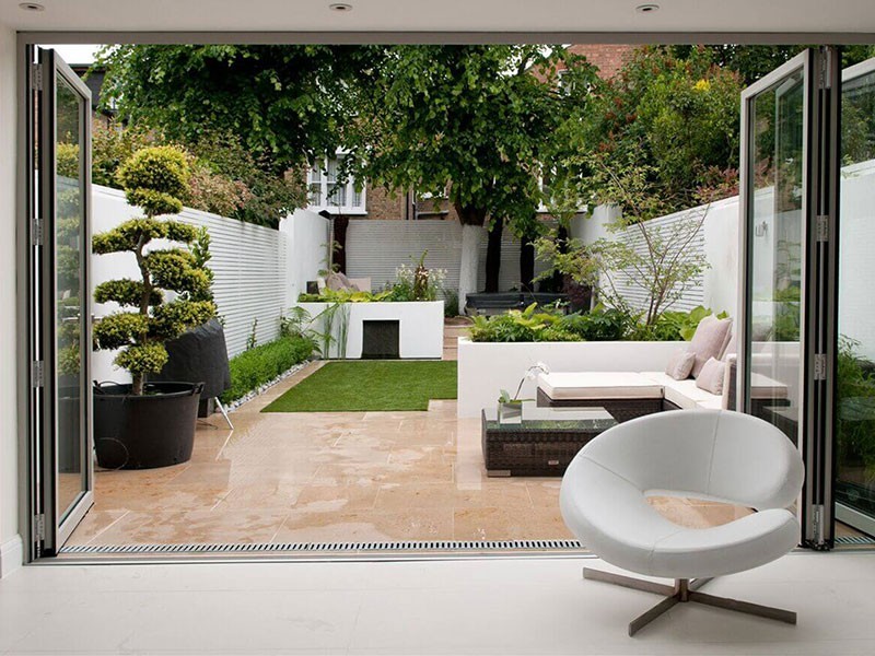 Green Villa Backyard
